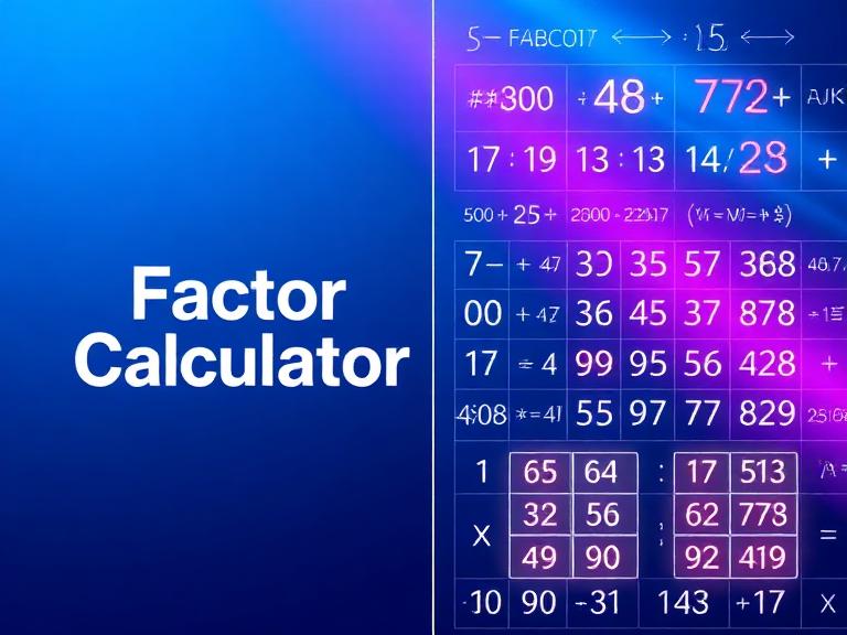 Factor Calculator
