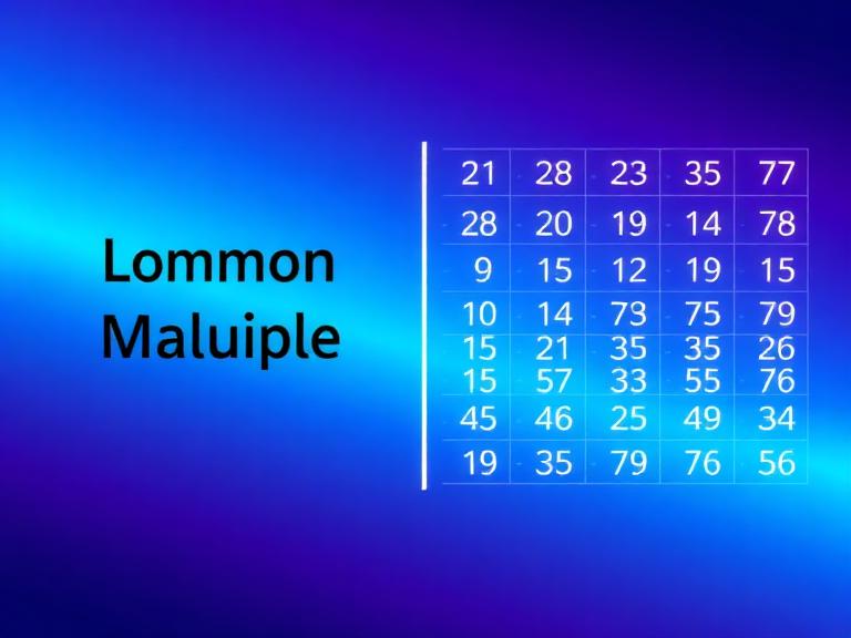 Least Common Multiple Calculator