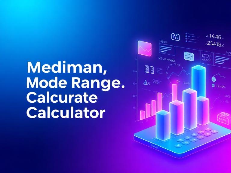 Mean, Median, Mode, Range Calculator