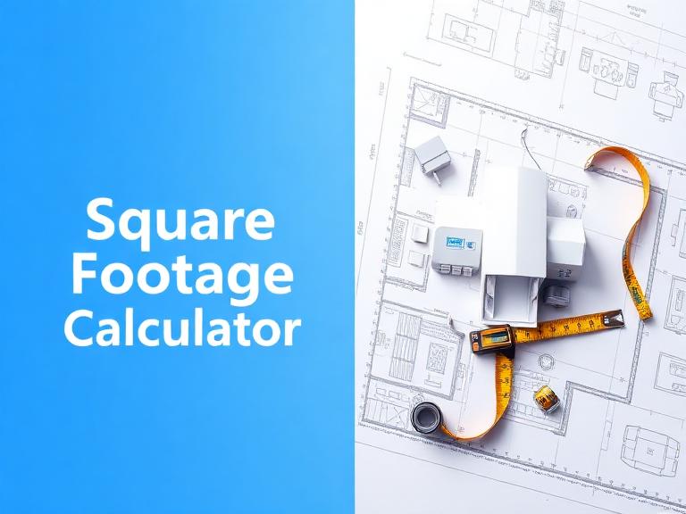 Square Footage Calculator – Precisely Measure Area for Any Space