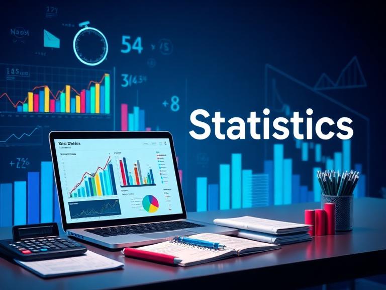 Statistics: A Complete Guide to Data Collection, Analysis, Probability, and Real-World Applications for Students and Beginners